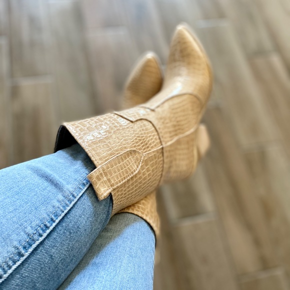 Western Style Booties - Picture 3 of 4